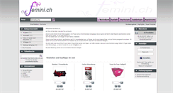 Desktop Screenshot of femini.ch